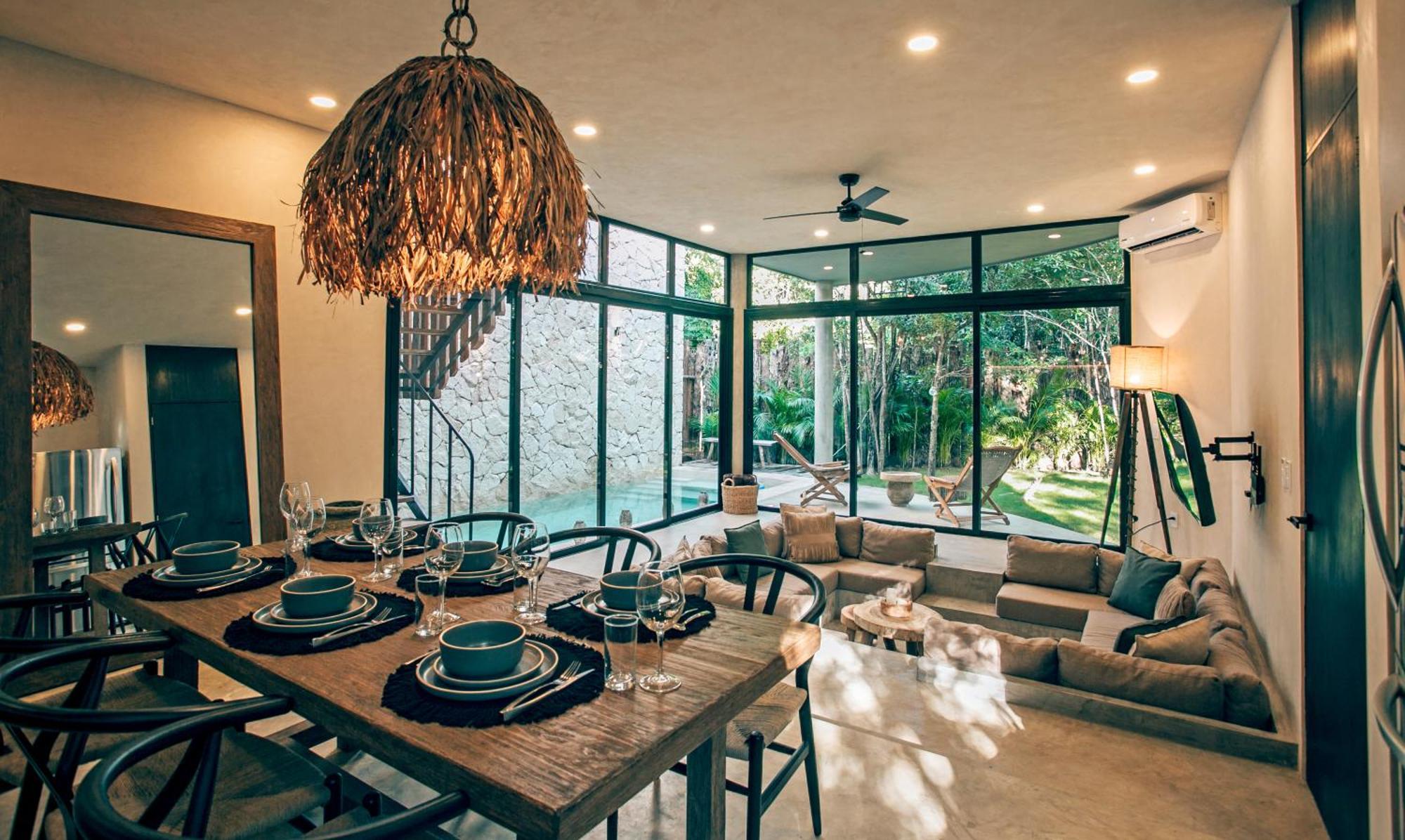 Jungle Boho Villa - Private Pool - Concierge 6B Tulum Exterior photo